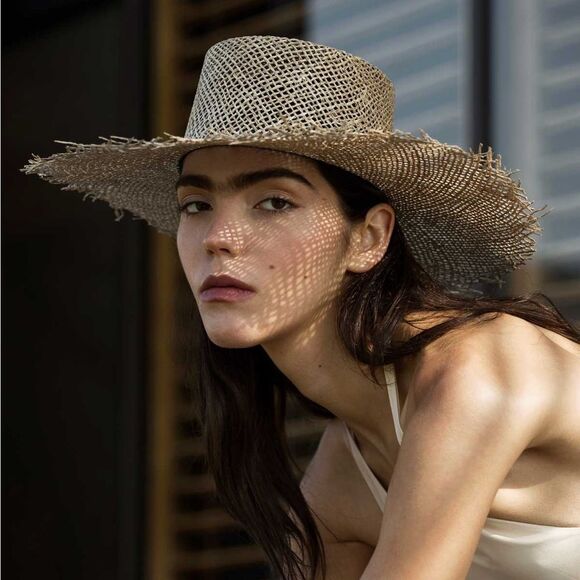 P’ook Karina Seagrass Handwoven Hat